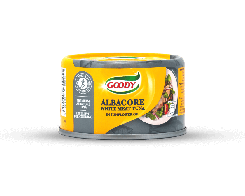 White Meat Tuna in Sunflower Oil - front